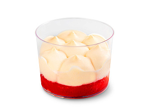 Пирожное Клубника со сливками